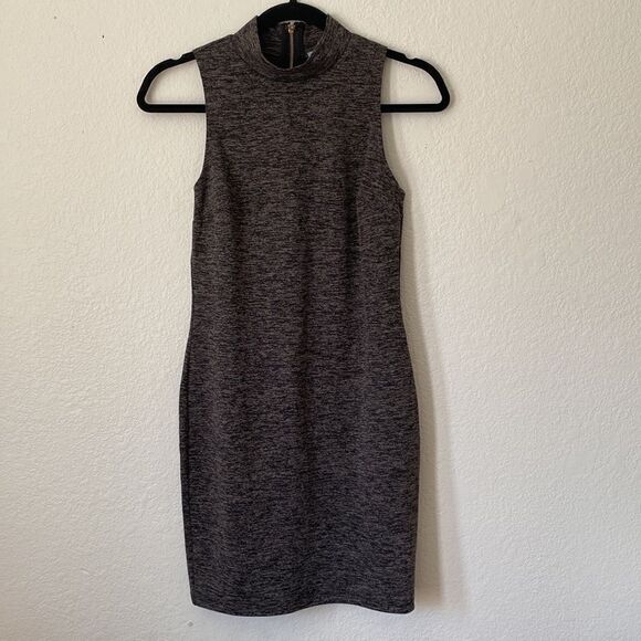 Cecico Grey Knit Halter Neck Dress - Picture 3 of 7